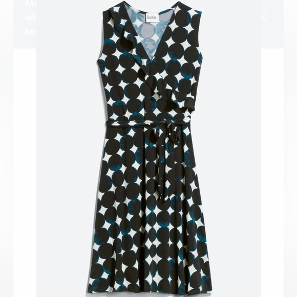 Leota Dresses & Skirts - Leota dress Aneeka Knit Faux Wrap